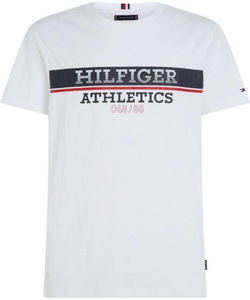 Мужская теннисная футболка Tommy Hilfiger Athletics Regular T-Shirt - white