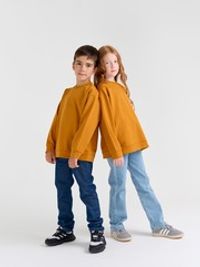 Свитшот облегченный "Горчица" 7+