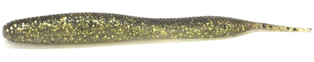 Приманка силиконовая Keitech Sexy Impact 3.8" #417T Gold Flash Minnow