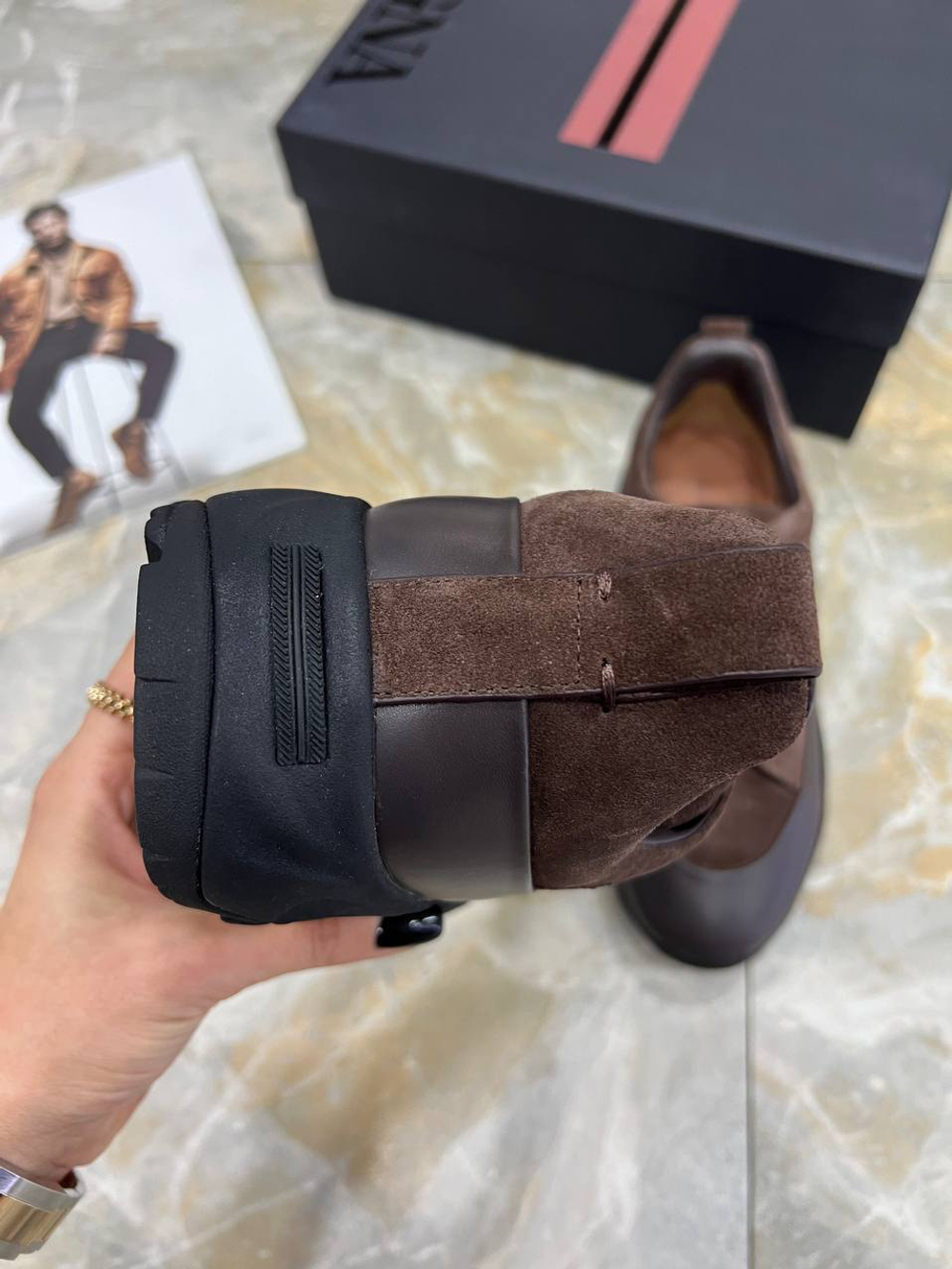 Кеды Zegna