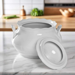 Супница Ваза для супа 3000мл форма Романс Без деколи