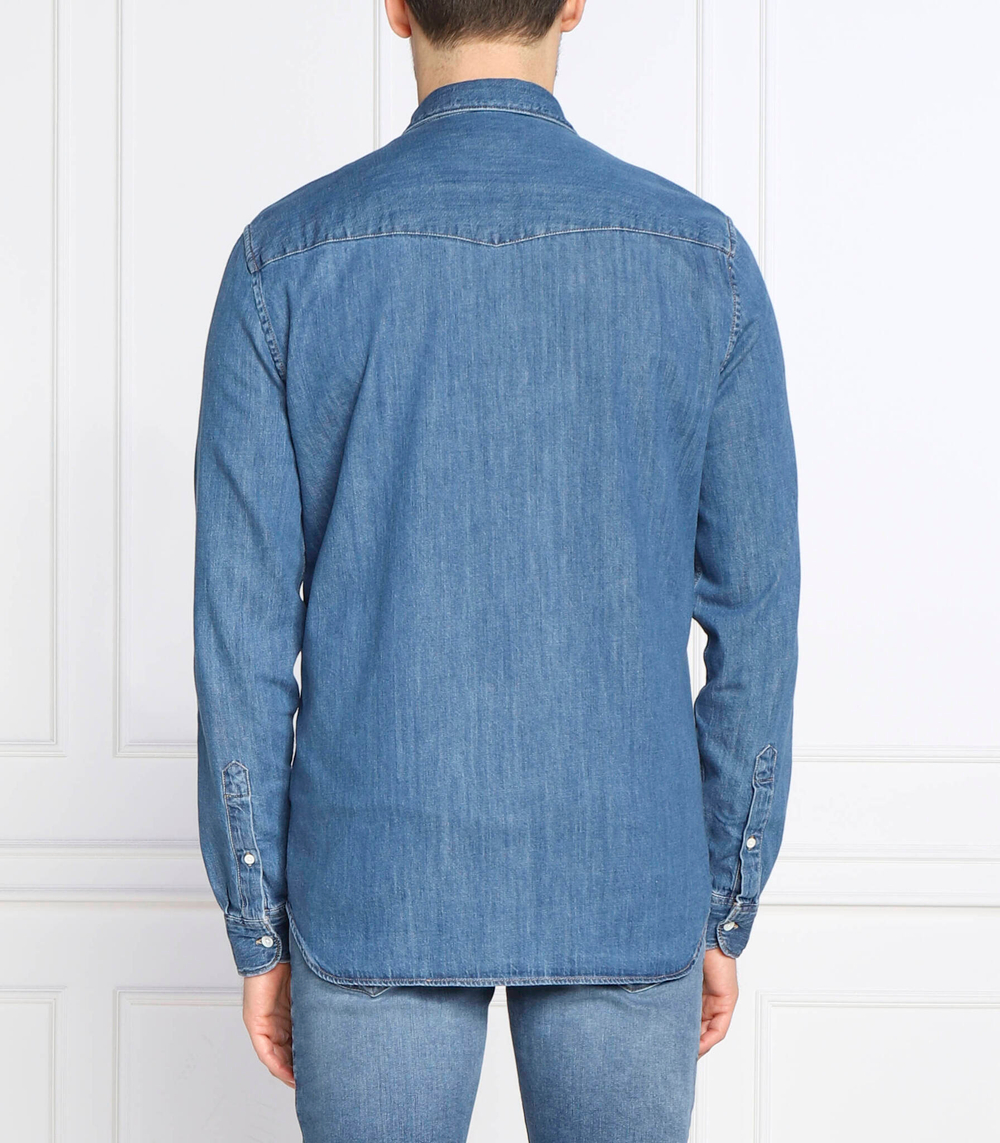 рубашка Lacoste - голубой(CH0197)