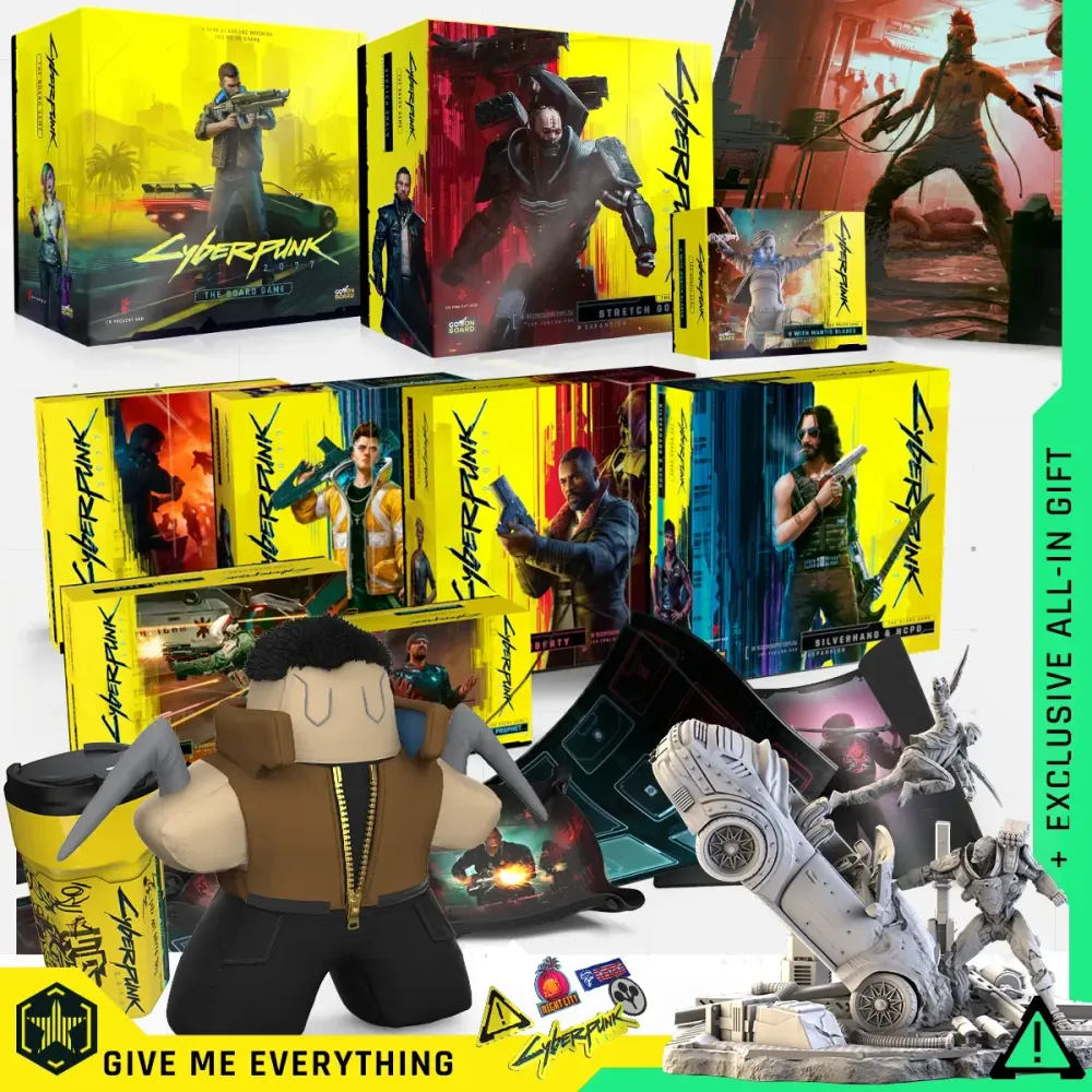 [Предзаказ] Cyberpunk 2077 - The Board Game Give Me Everything
