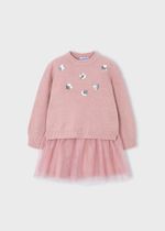 платье с пуловером