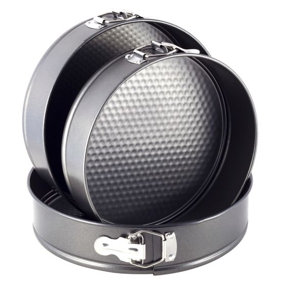 Набор разъемных форм для выпечки 3 шт Ofenbach NB 100700 (d24; 26; 28 см) из углеродистой стали