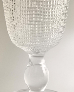 Zara Home бокал из стекла, цвет прозрачный, 16.5 см