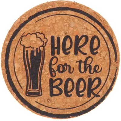 Подставка под кружку 9 см «Для пива»