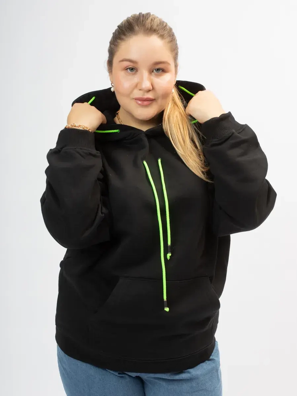 Худи over size оверсайз без начеса
