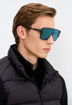 Спортивные очки HILX Youngblood Matt Grey / Green Lens
