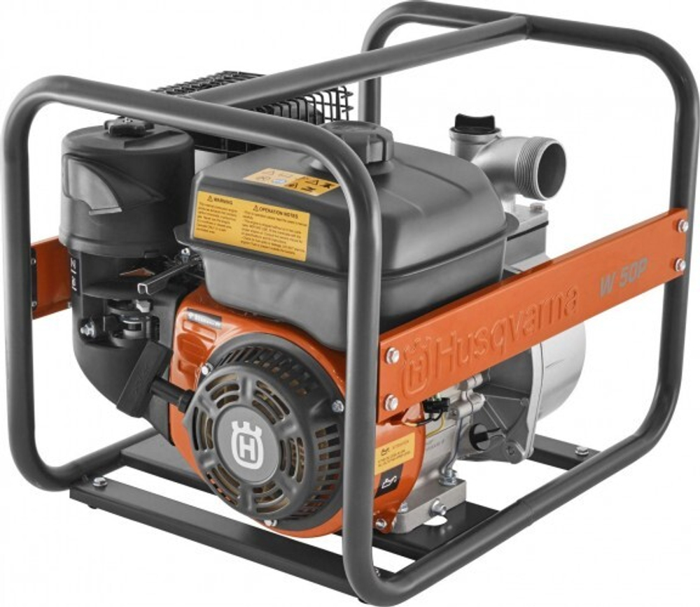 Мотопомпа бензиновая HUSQVARNA W50P для слабозагрязненной воды 9676390-02 9676390-02