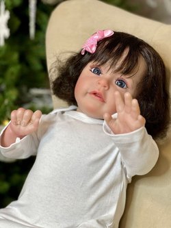 Кукла Реборн мягконабивная 60см в пакете (FA-234)