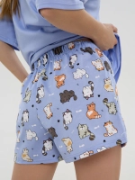 Пижама домашняя с шортами