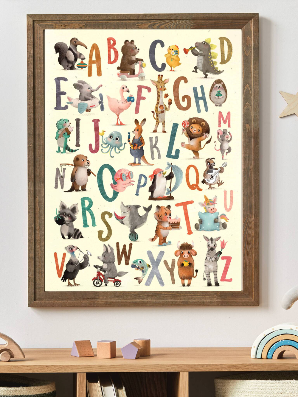 Сет постеров АЛФАВИТЫ С МАЛЫШАМИ
