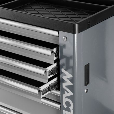 Цена на МАСТАК (521-07580G) Тележка инструментальная, 7 выдвижных ящиков, "НОВА", серая