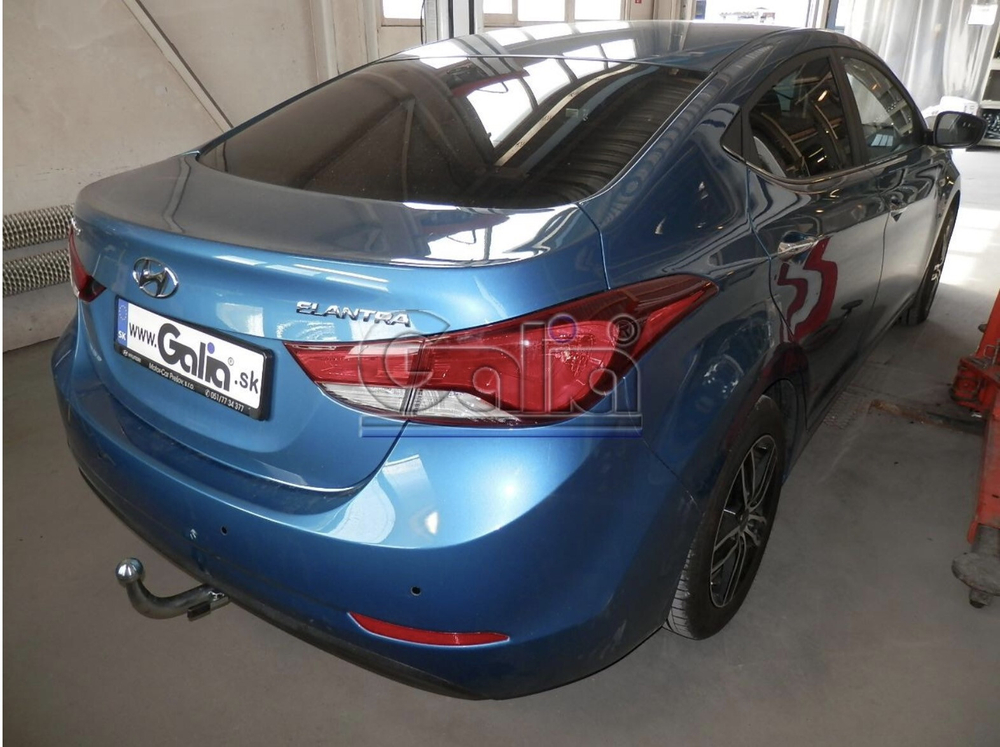Фаркоп оцинкованный Galia H099C для Hyundai Elantra 2011-2016(паспорт и сертификат в комплекте)(без электрики)