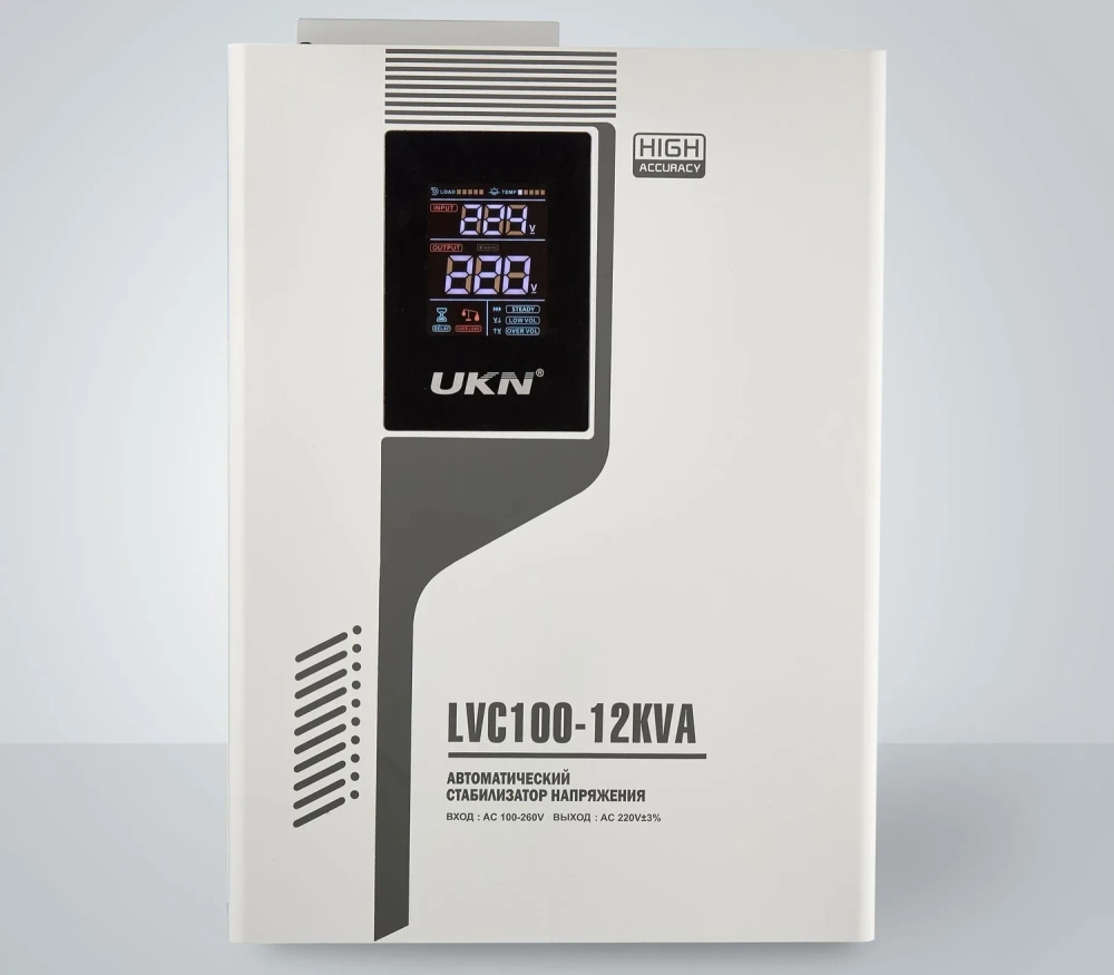 Электромеханический стабилизатор напряжения UKN LVC100 - 12 кВА