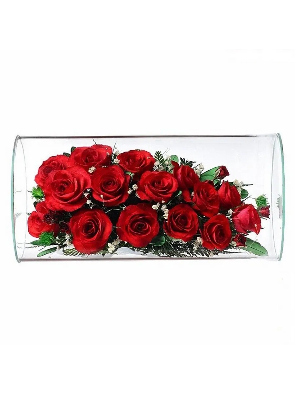 натуральные цветы в стекле, вакуум 11.07