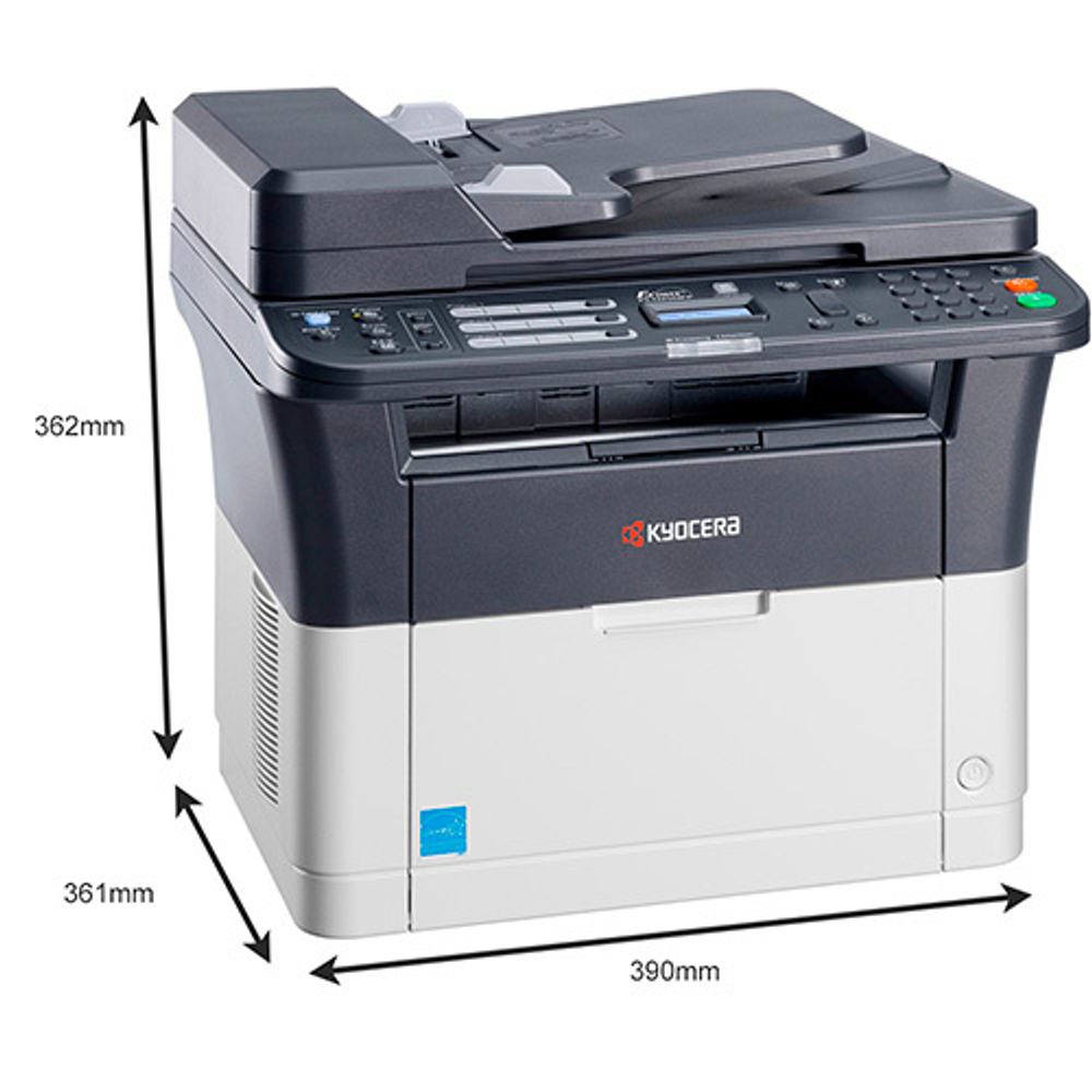 МФУ Kyocera FS-1025MFP, A4, 25 стр./мин, Ethernet