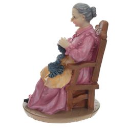 GAEM Фигурка декоративная "Бабушка/Дедушка", L11 W11 H17 см, 2в.