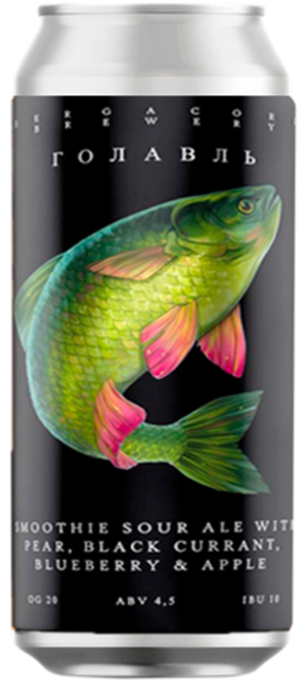 Пиво Сергакор Голавль / Sergacore Golavl 0.5 - 6шт