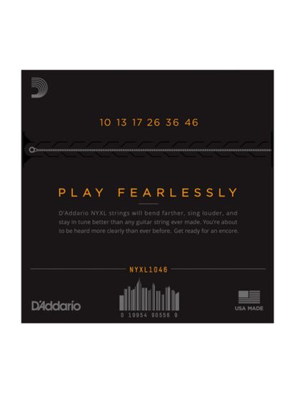 Струны для электрогитары 10-46 D'ADDARIO NYXL1046