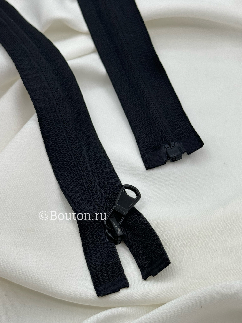 Молния потайная черная