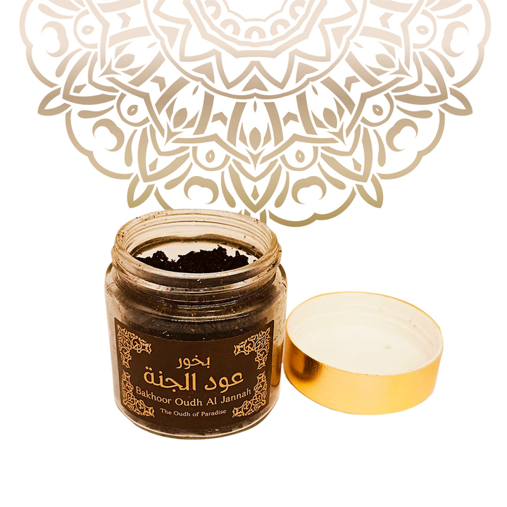 Бахур Bakhour Oudh Al Jannah натуральный прессованный (в баночке) 150 г
