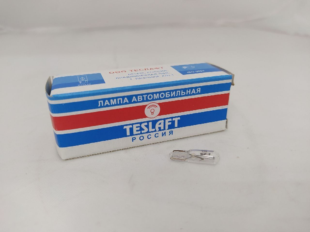Лампа в щиток приборов б/цок W1,2W 24V TESLAFT арт. 143018 1 штука