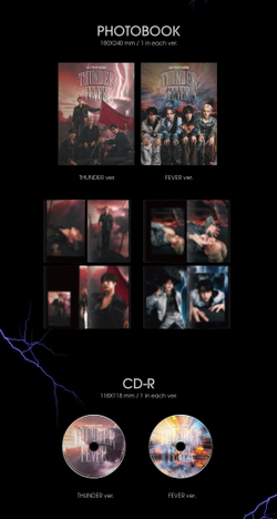 Альбом CIX - 7th EP Album [THUNDER FEVER]