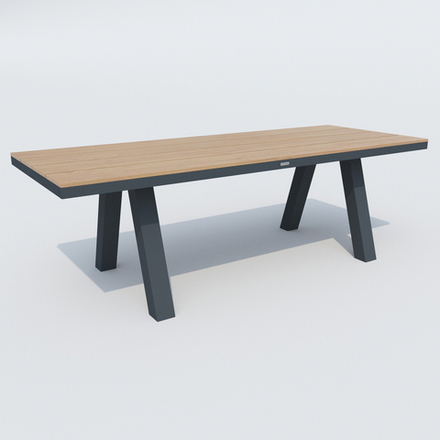 Стол обеденный Ideal Patio МИРРА 220 см карбон