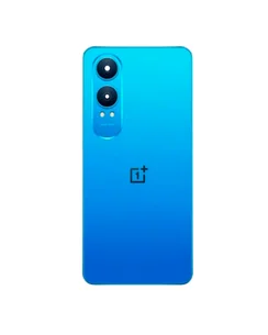 Задняя крышка для OnePlus Nord CE 4 Lite синяя (Mega Blue) со стеклом камеры