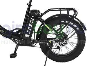 Электровелосипед Jetson V20 BAGIRA X (48v/25Ah) - Чёрный фото №14