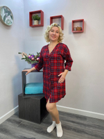 Туника женская "3835 К.П" пуговицы (Дарья)