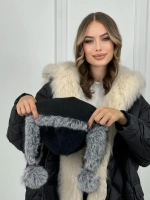 шапка ушанка зимняя меховая с флисом теплая стильная