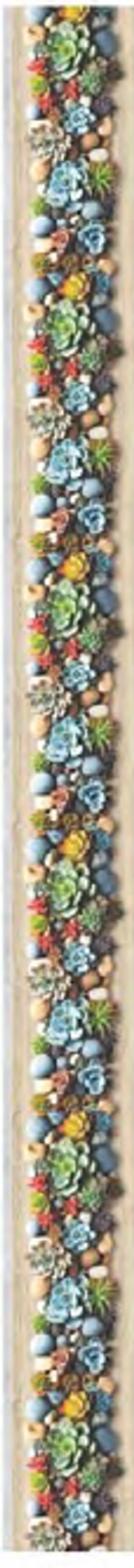 Панель ПВХ фотопечать 171 Каменная роза 2700х250 мм