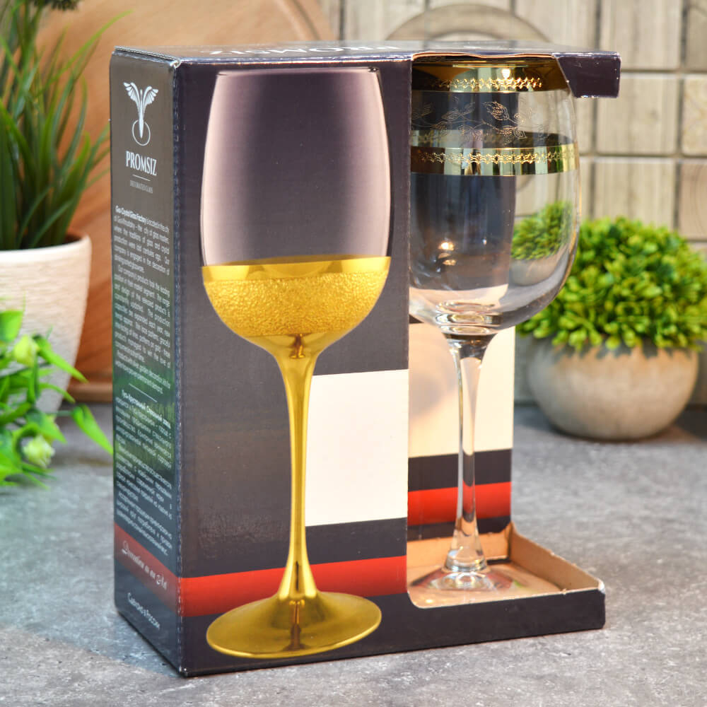 Набор бокалов для вина 2шт 420мл "Лоза"