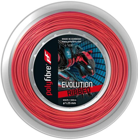 Теннисные струны Polyfibre Evolution Ribbed (200 m)