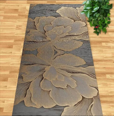 Коврик - дорожка 3D ФЛОРА матовый 0,8*15 м