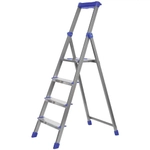 Стремянка металлическая 4 ступени, высота до платформы 840 мм, вес 5,5 кг, до 150 кг, СКА4