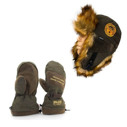 Шпака ушанка и рукавицы Кевлар Extreal