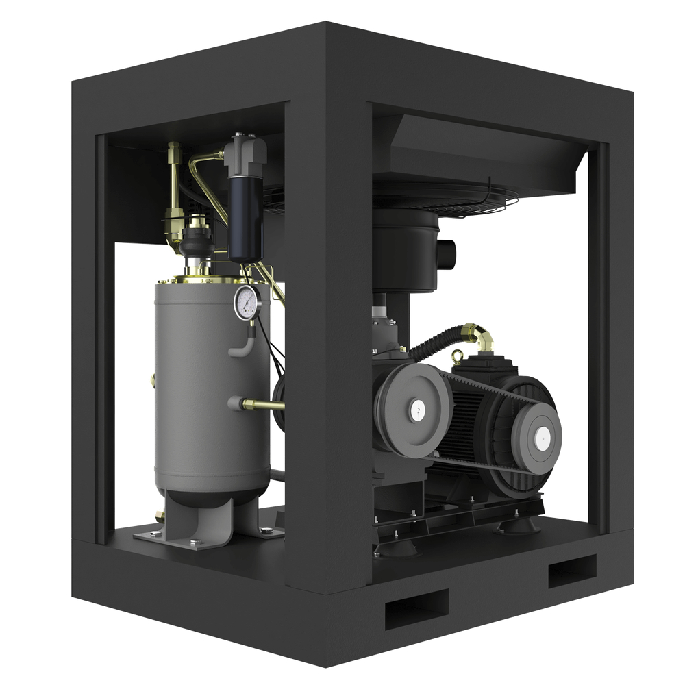 HRS-942400-16 Винтовой компрессор, 2400 л/мин, 16 бар, 30 кВт