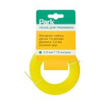 Леска для триммера Park, круглая, диаметр 2,0 мм, длина 15 м, 27148---