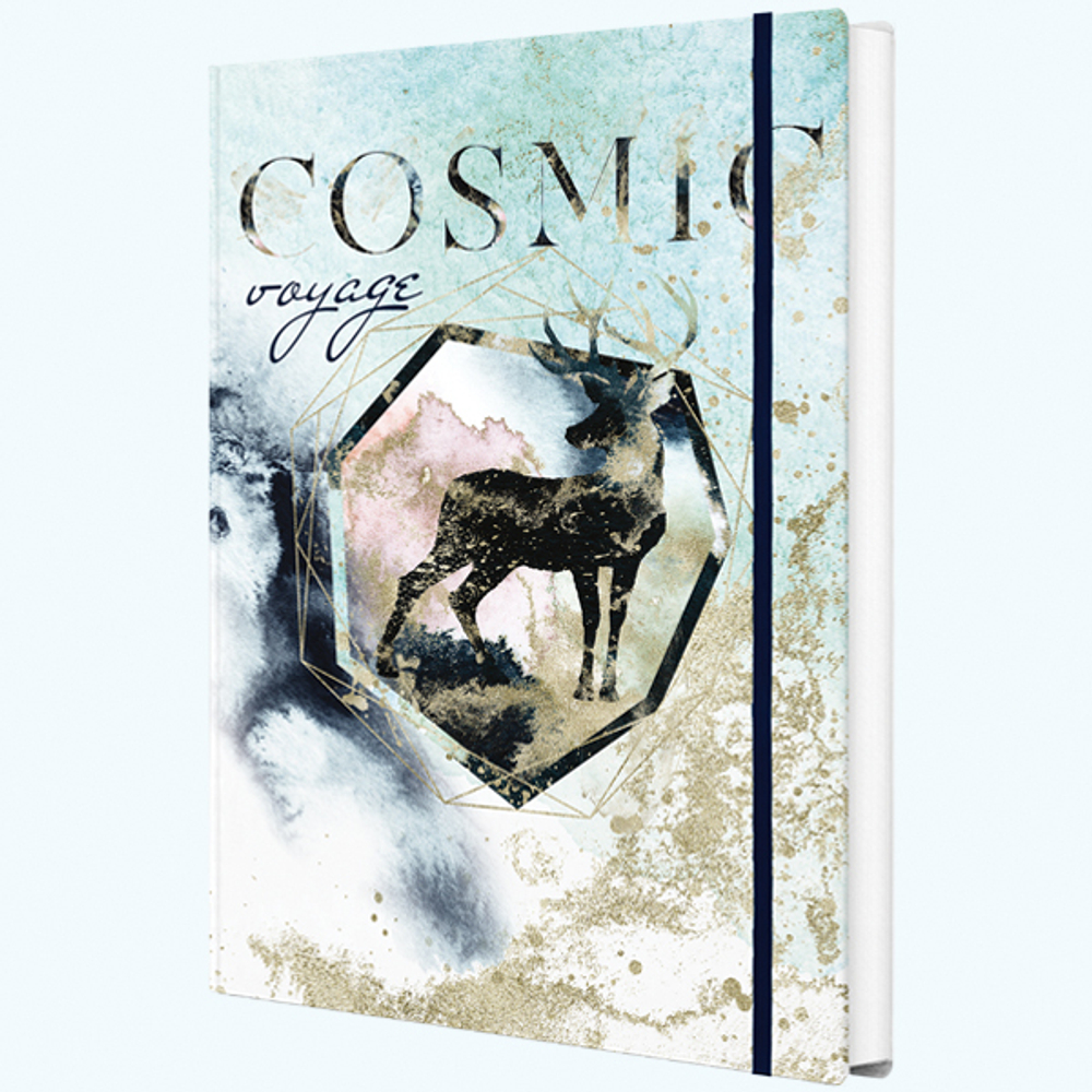 Блокнот "Cosmic Voyage" А5 96 листов книжный переплет, сшивка