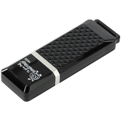 Память "Quartz" 16GB, USB 2.0 Flash Drive, черный, Smart Buy