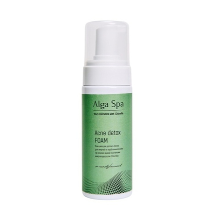 Пенка для умывания ACNE DETOX Очищающая для жирной и проблемной кожи, ТМ ALGA SPA