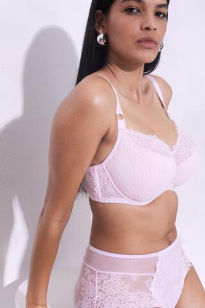 Бюстгальтер Hush Blush с чашками +size на уплотнителе (Размер: 95F) (Цвет: нежно-розовый)