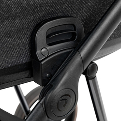 Детская коляска Roan Sol Vintage Luxury 2.0 3 в 1 с автокреслом Tutis Elo Black PIX/55/D Pixel/Dark/Nickel/руч.Cappuccino