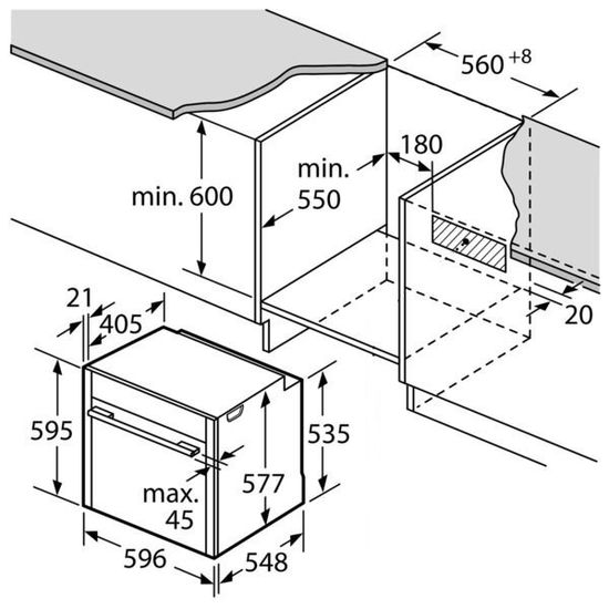 Электрический духовой шкаф NEFF B27CR22N1