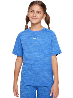 Футболка для девочки Nike Multi Dri-FIT Short-Sleeve - game royal/university blue/white