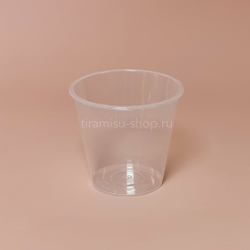 Стакан пластиковый Bubble Cup прозрачный глянцевый 300 мл, d=90 мм